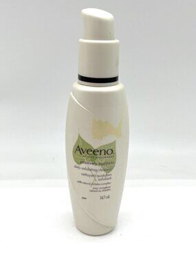 Aveeno Positively Ageless Active Naturals Daily Exfoliating Cleanser 5.0 Fl Oz
